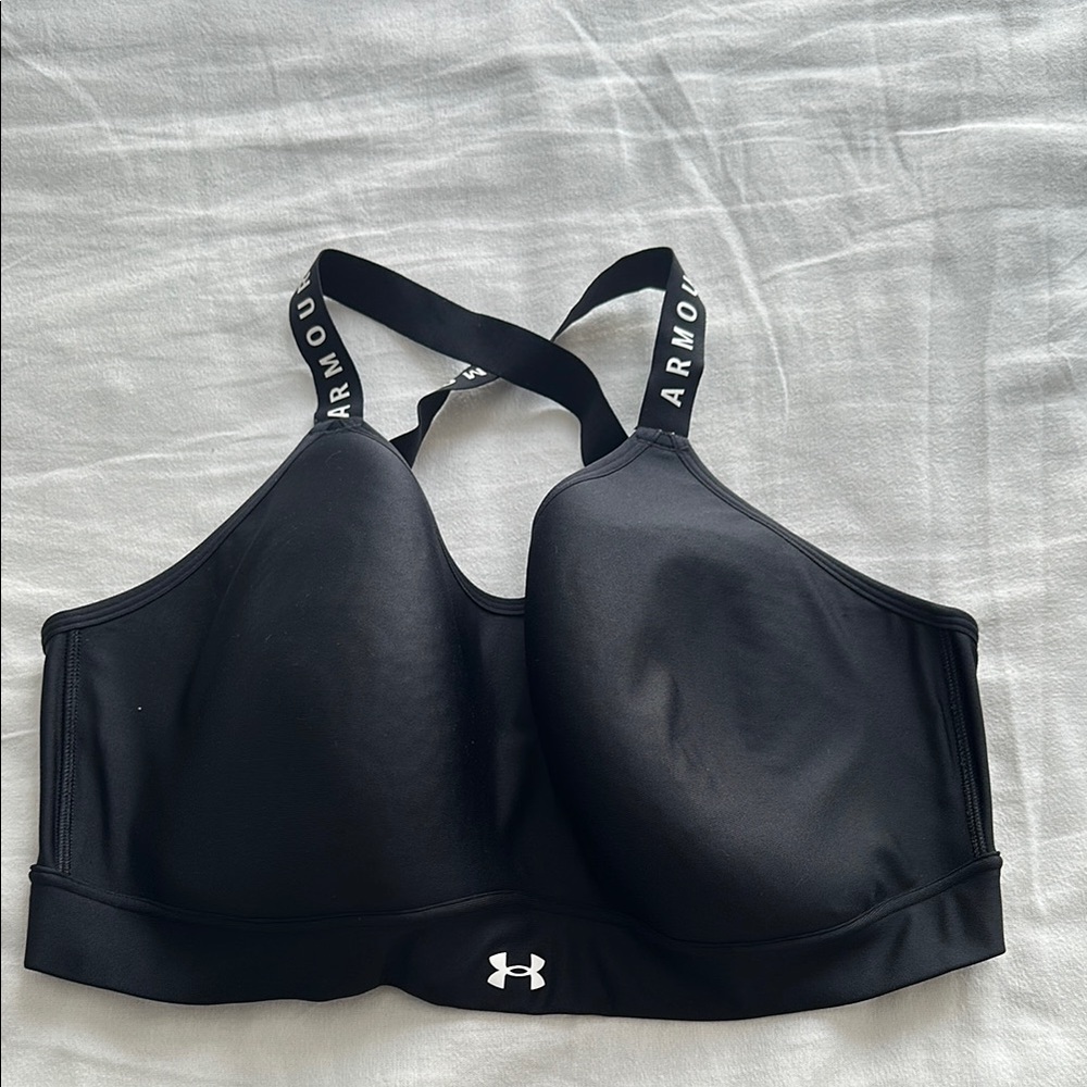 Under Armour Black Crossback Sports Bra 🏋🏻‍♀️